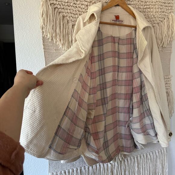 Free People Ecru Remi Shirt Jacket - Picture 6 of 10